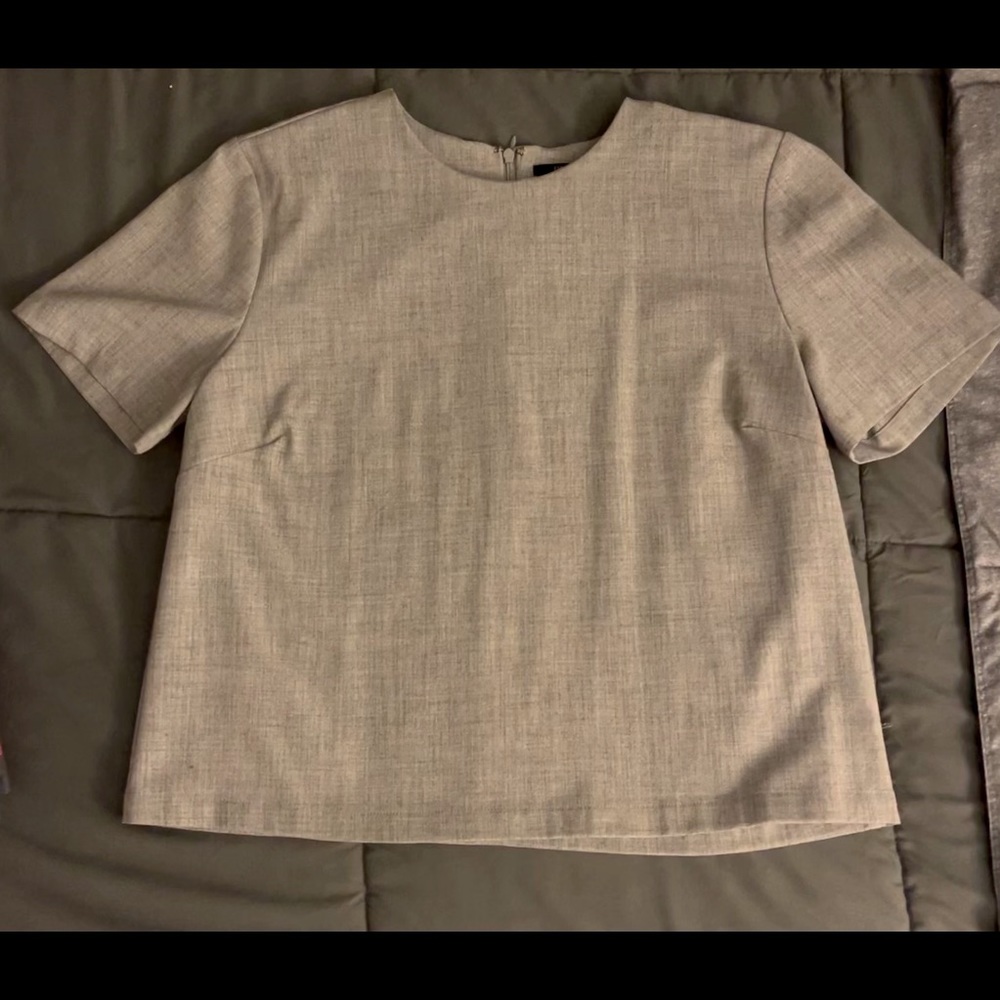 Gray Forever 21 Dress Shirt